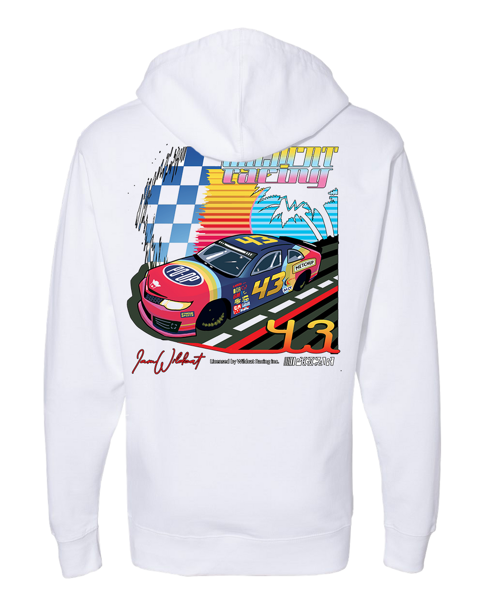 Wildcat Racing Hoodie (White)