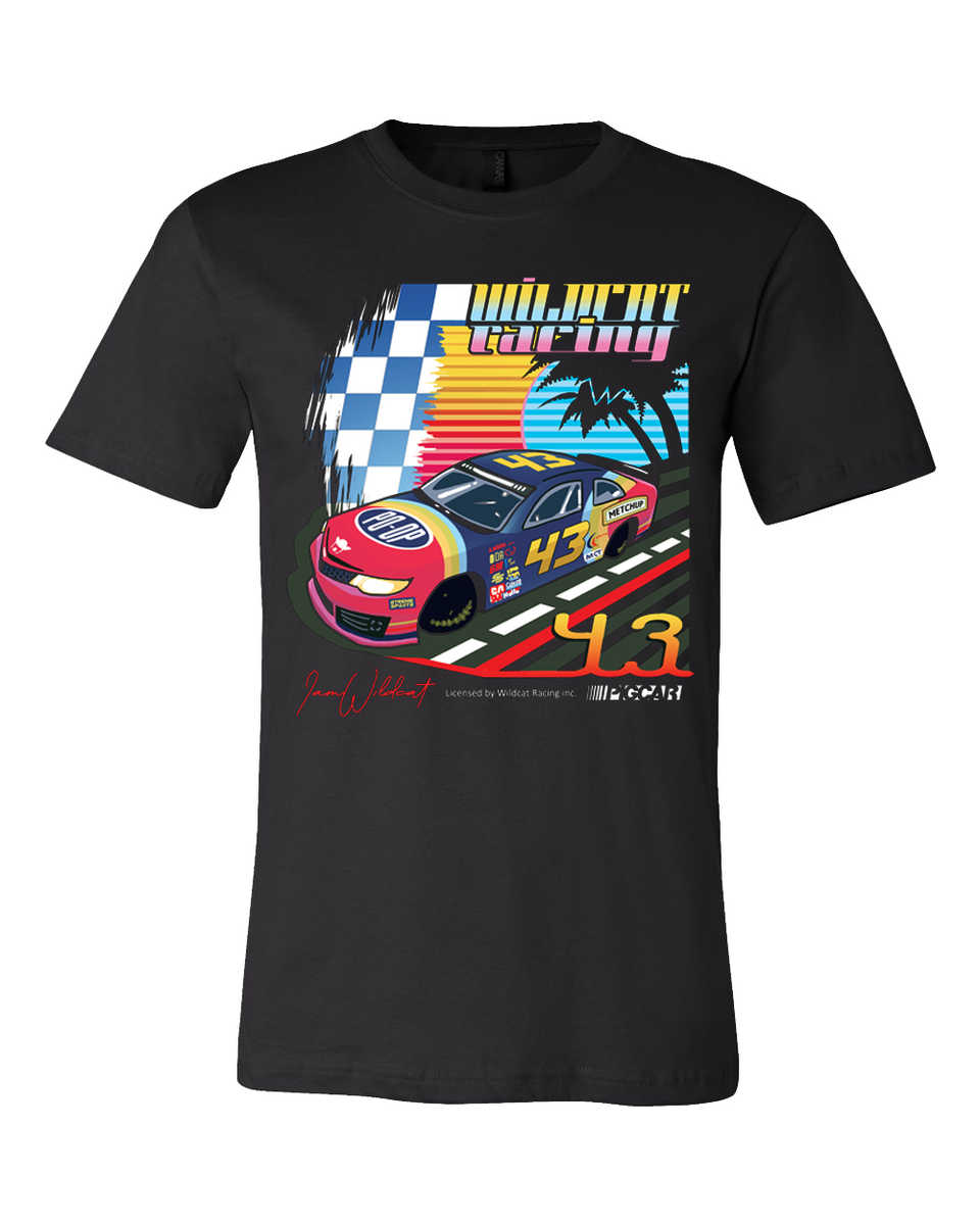 Wildcat Racing Tee - Black