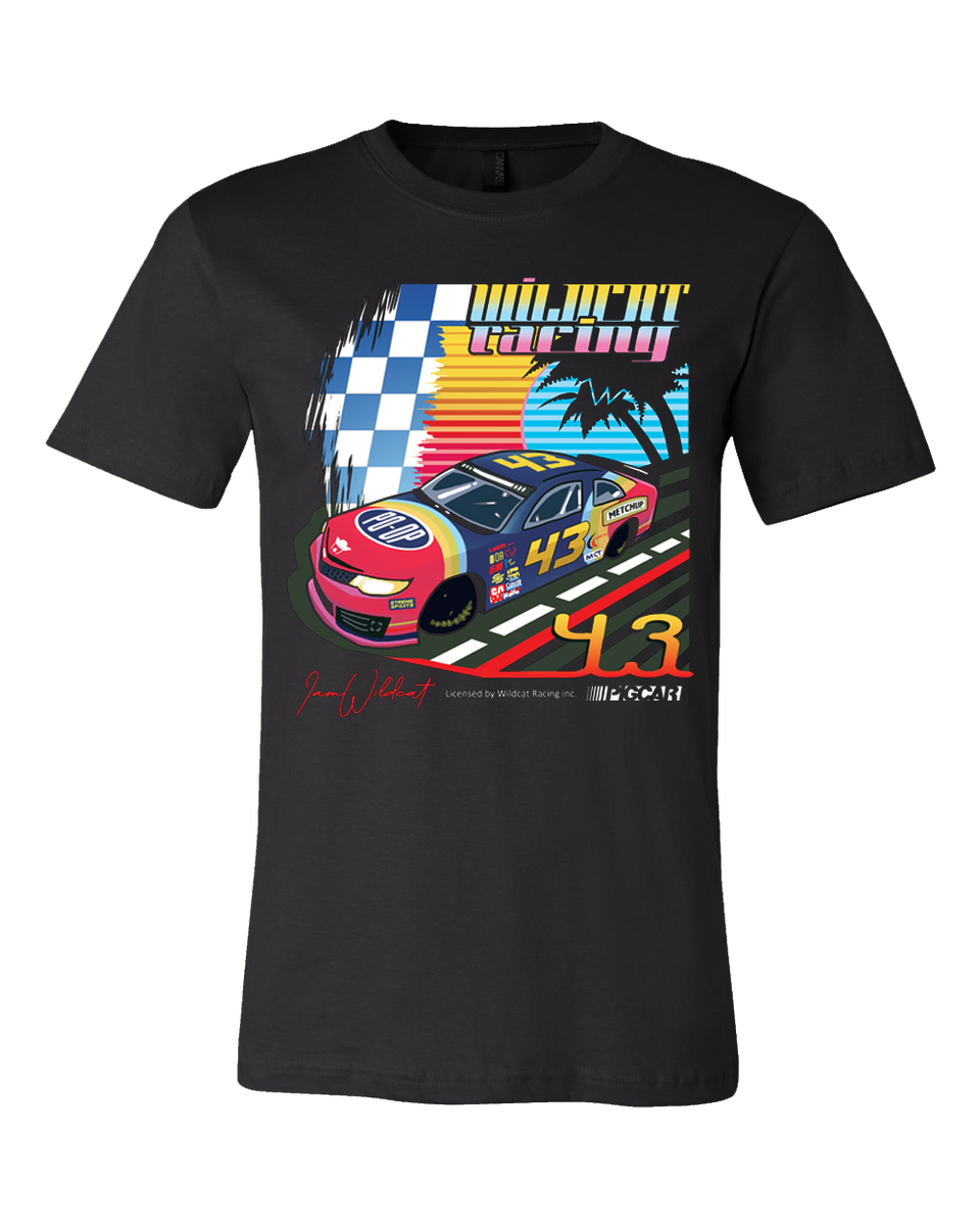 Wildcat Racing Tee - Black